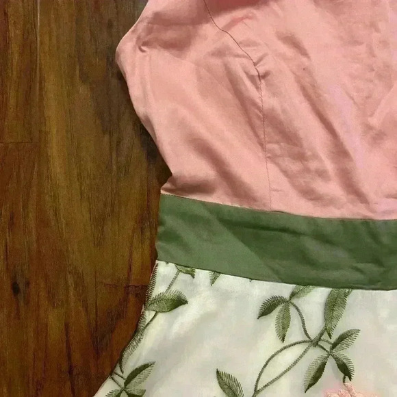 Ruby Belle Girl’s Floral Embroidery Dress - Picture 4 of 9